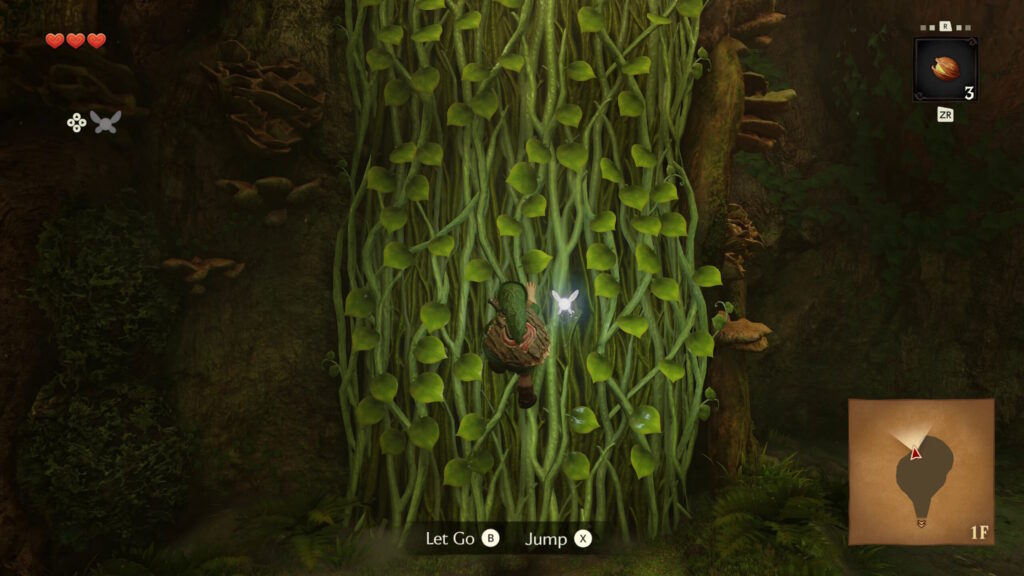 New Climbing Controls in Ocarina of Time Switch 2