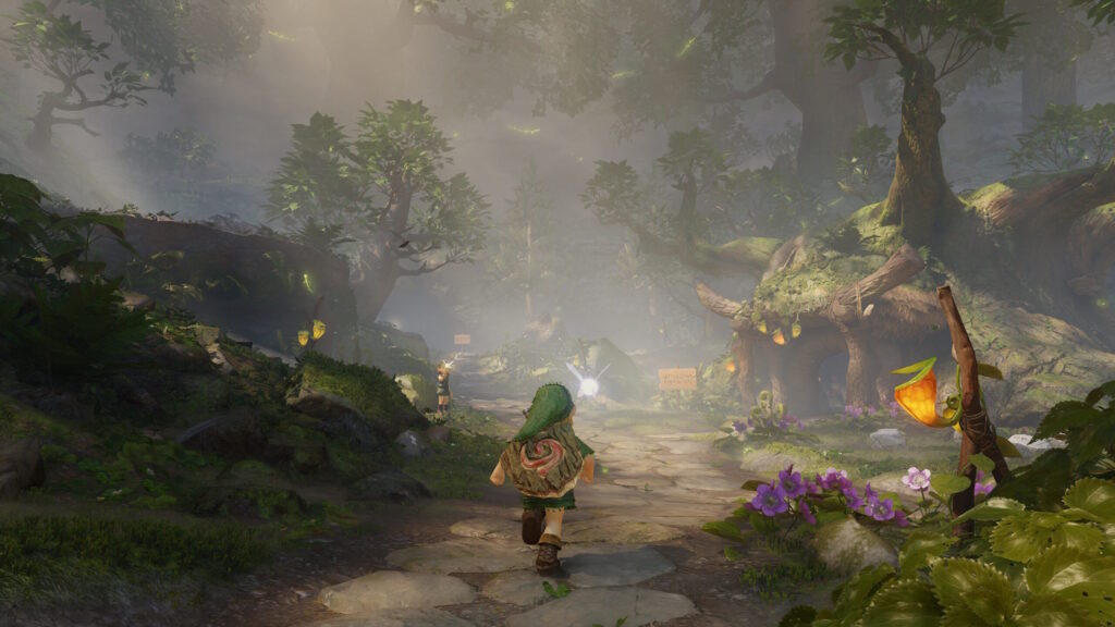 Link In Kokiri Forest