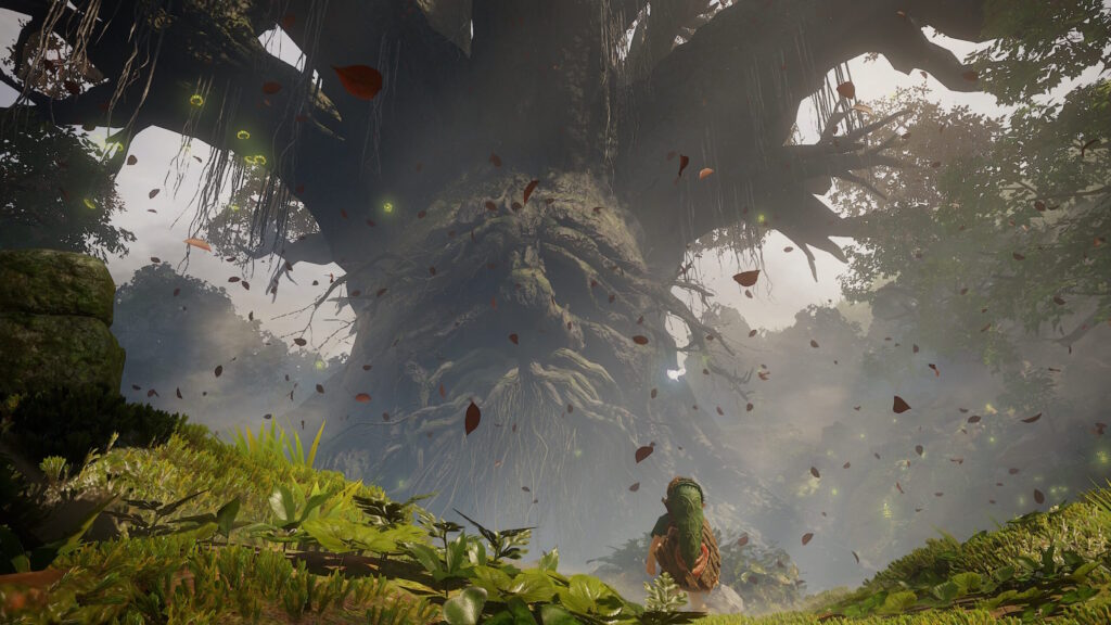 Link Speaks to Great Deku Tree