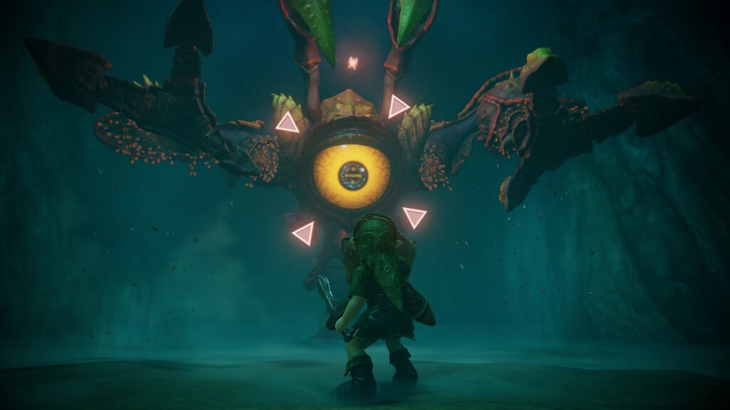 Link Vs Queen Gohma