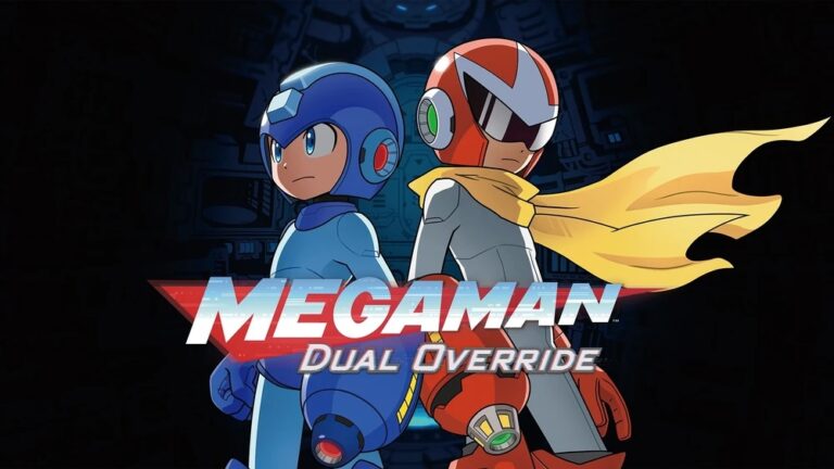 Mega Man: Dual Override Key Art
