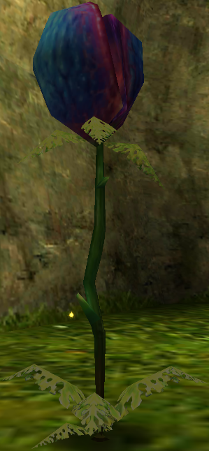 Alternate Deku Baba variant in Ocarina of Time 3D