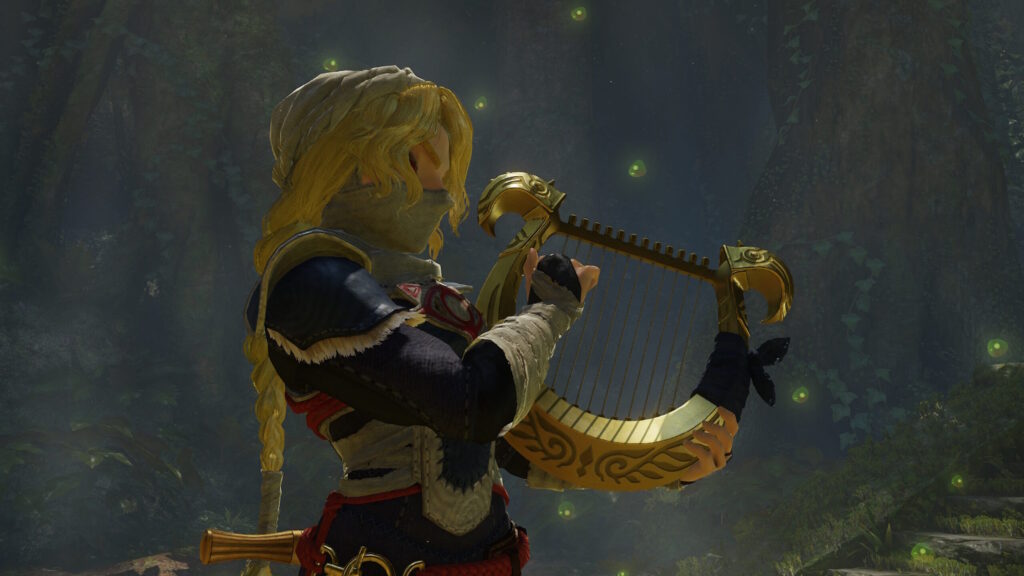 Sheik Plays Harp