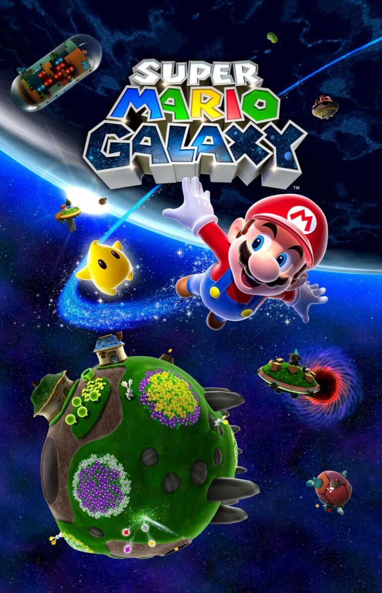 Super Mario Galaxy Cover Art