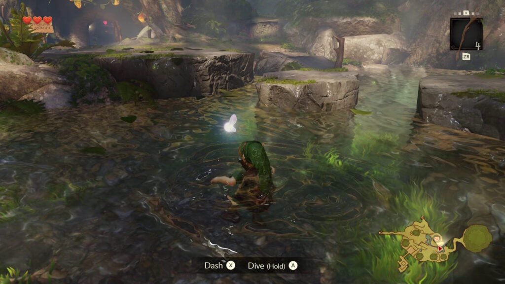 Swimming Controls in Ocarina of Time remake