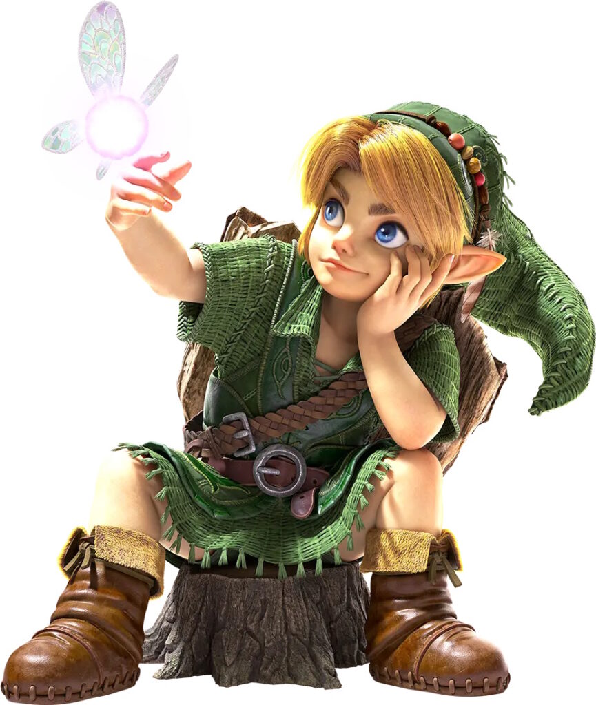 Young Link with Fairy