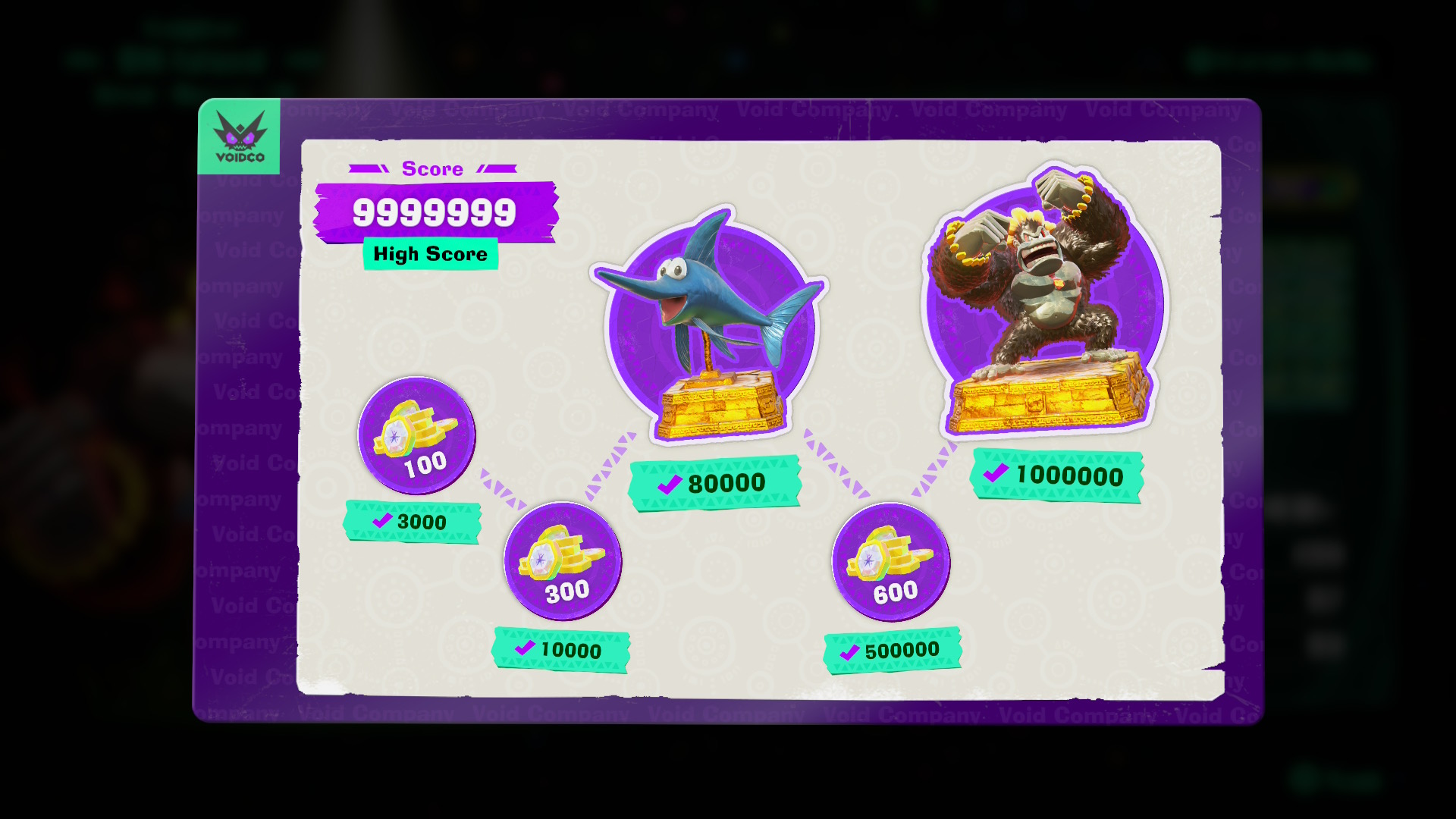 Chip Fever Maxed Out Scorecard