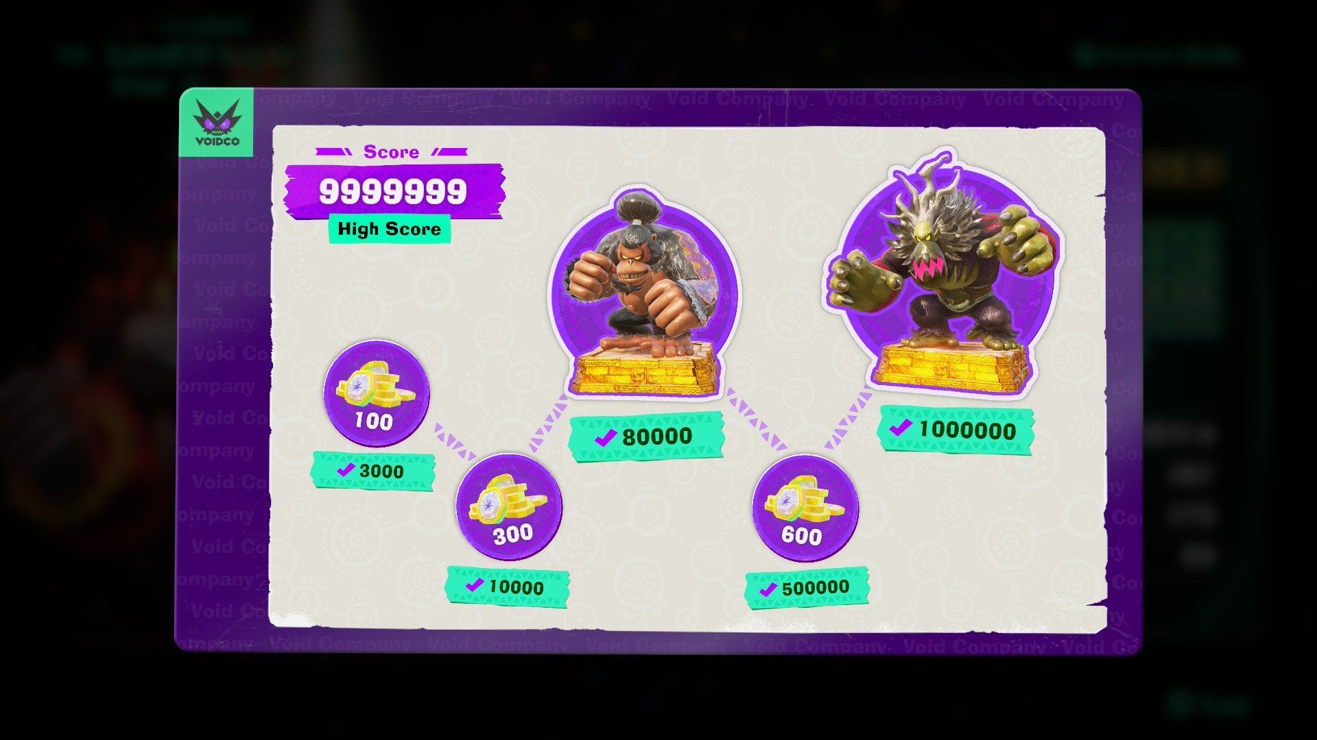 Dig The Beat Maxed Out Scorecard