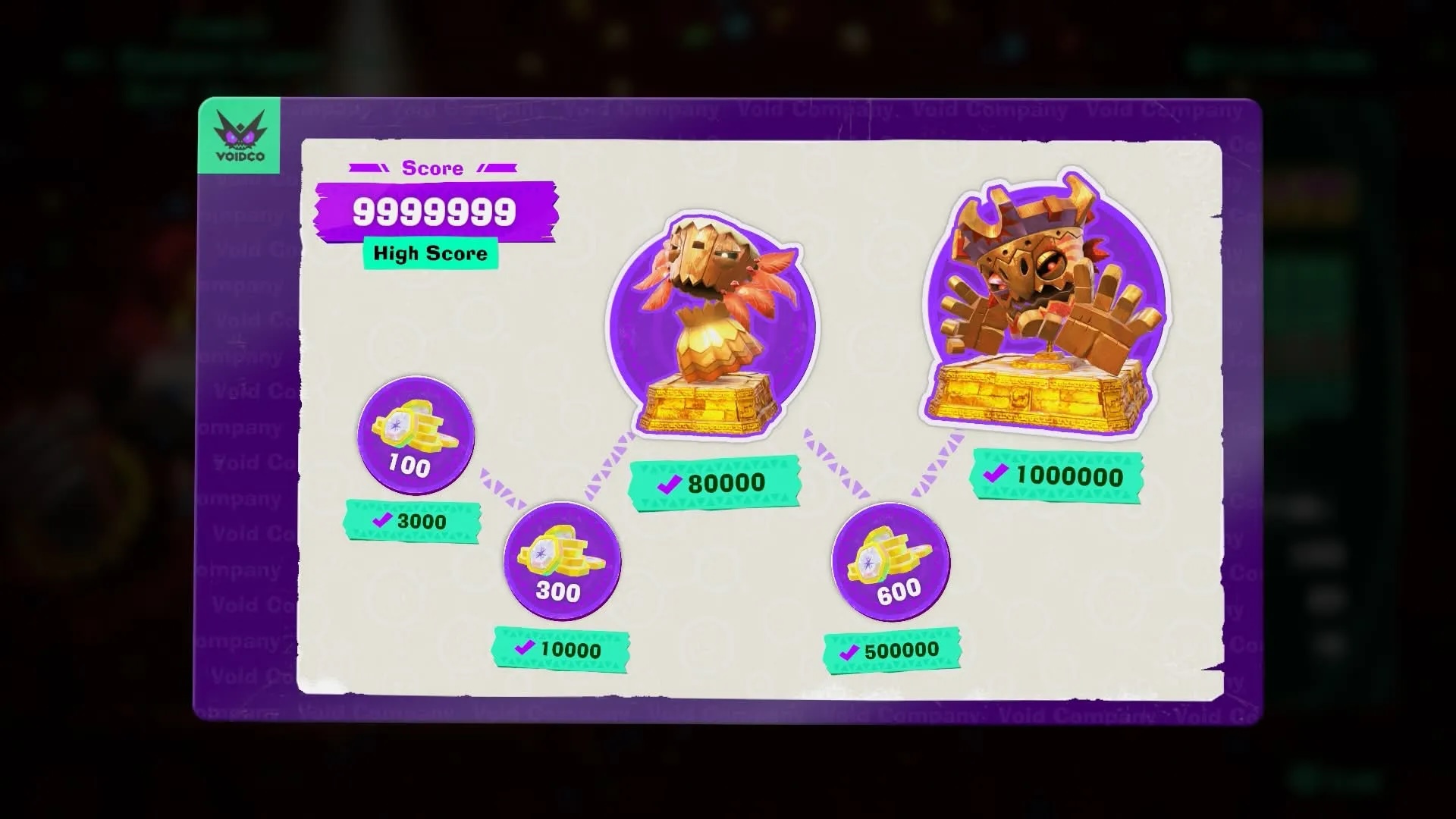 Kong Bananza Returns Maxed Out Scorecard
