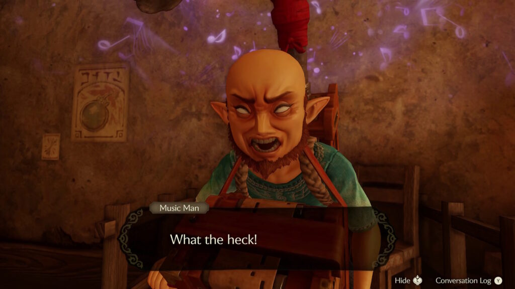 Music Man in Ocarina of Time for Switch 2