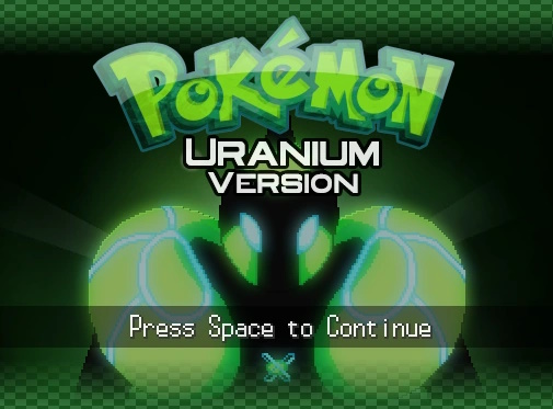 Pokemon Uranium Title Screen