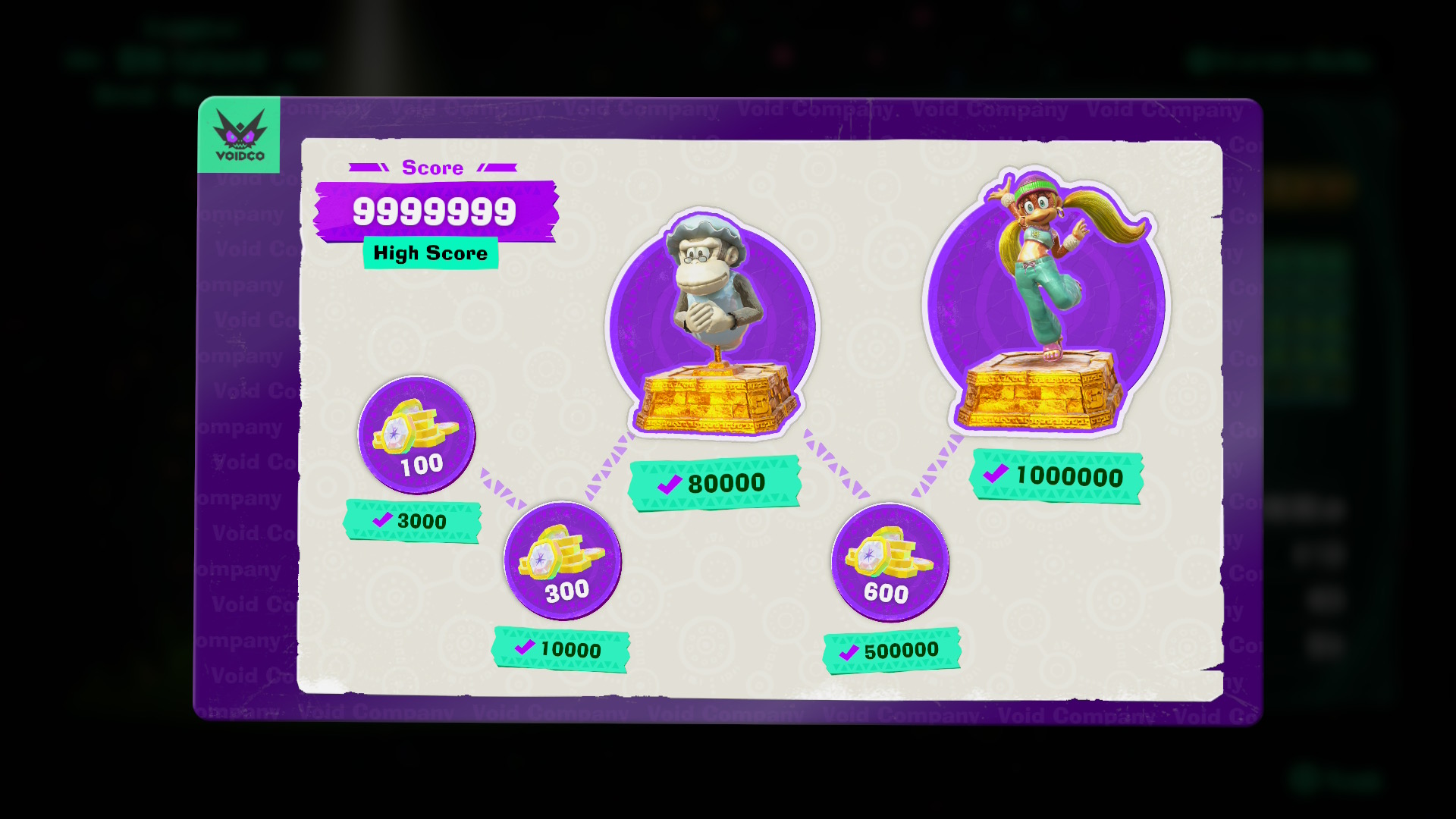 Unyielding Strength Bananza Maxed Out Scorecard