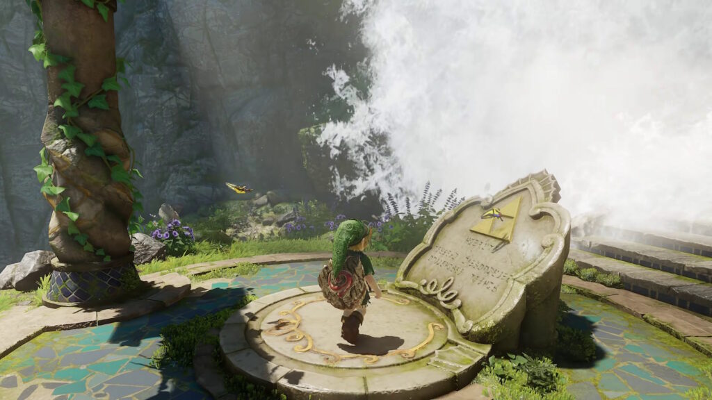 Zora's Domain Entrance in Ocarina of Time for Switch 2